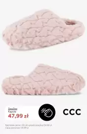 CCC gazetka tydzień 38 Strona 4: Kapcie DeeZee €47,99