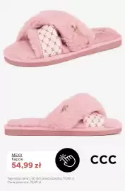 CCC gazetka tydzień 38 Strona 5: Kapcie Mexx €54,99