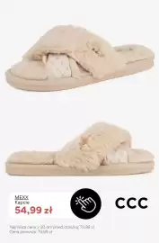 CCC gazetka tydzień 38 Strona 7: Kapcie Mexx €54,99