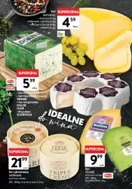 Intermarche gazetka | Alkohole Strona 18: Ser Dor Blu Brot €5,99, Ser Gouda z Borów krąg Natural €4,59