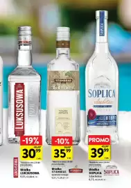 Intermarche gazetka | Alkohole Strona 3: Wódka Soplica Szlachetna €39,99, Wódka Stumbras €35,99
