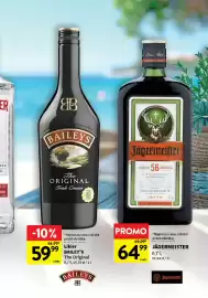 Intermarche gazetka | Alkohole Strona 5: Likier Bailey's The Original €59,99, Likier ziołowy Jägermeister €64,99