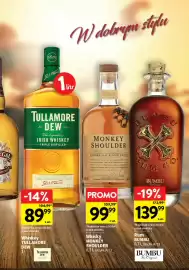 Intermarche gazetka | Alkohole Strona 7: Whisky Monkey Shoulder €99,99, Whiskey Tullamore Dew €89,99