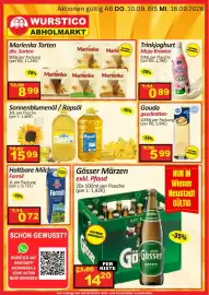 Wurstico Flugblatt Seite 4: Formil Haltbare Milch €0,72, Gouda geschnitten €5,99