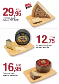 Folleto BonpreuEsclat Página 64: García Baquero formatge curat €16,95, Gran Capitán €12,75