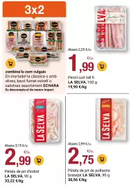 Folleto BonpreuEsclat Página 76: La selva pernil cuit tall fi €1,99, La selva pètals de pit de pollastre brasejat €2,75
