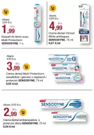 Folleto BonpreuEsclat Página 82: Sensodyne crema dental emblanquidora o protecció diària €2,99