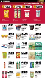 Catálogo Diarco Página 2: Okey - papas tubo €2.799,00, Okey - dulce de leche repostero x 400 gr €24,99