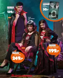 BR leksaker katalog Sida 11: Vampyr makeup sæt €30,00, Vampyr kappe €139,00