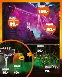 BR leksaker katalog Sida 26: Græskar hegn €50,00, 70 led spindelvæv lyskæde €99,00