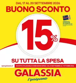 Volantino Galassia Pagina 1