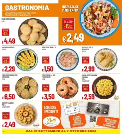 Volantino Galassia Pagina 12: Spiedoni gratinati all'etto €2,29, Insalata di nervetti €1,50