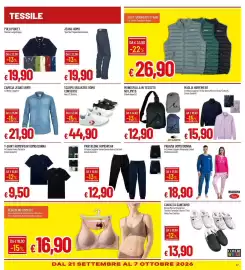 Volantino Galassia Pagina 27: Scarpe sneakers uomo Converse Mod. El Distrito €44,90, Monospalla in tessuto No Limits €12,90