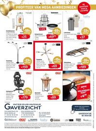 BE-Okay folder Pagina 8: Homeware professional Kookpottenset €69,99, Bijzettafel €89,00