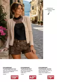 BayWa Prospekt Seite 16: STOCKERPOINT Trachtenlederhose Leya €119,99, STOCKERPOINT Trachtenbody Shari €49,99