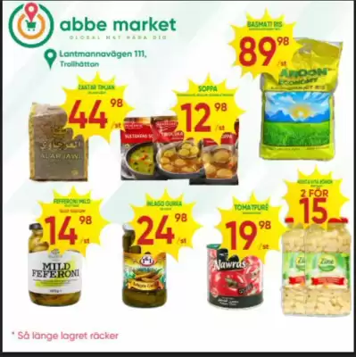 Abbe Market (giltig till och med 29-09)