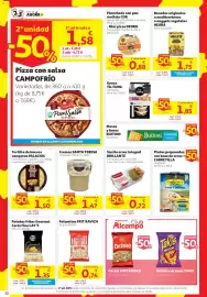 Folleto Alcampo Página 12: Heura bocados originales o mediterráneos o nuggets vegetales €1,75