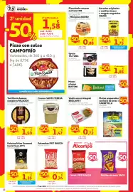 Folleto Alcampo Página 12: Heura bocados originales o mediterráneos o nuggets vegetales €1,75