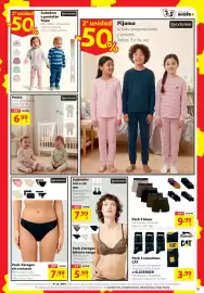 Folleto Alcampo Página 27: Casual Smart bóxer €9,99, Inextenso sujetador con o sin aro €7,99