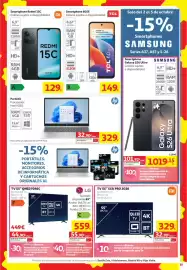 Folleto Alcampo Página 35: Tcl smartphone 60se €149,00, Xiaomi Redmi 15C €129,00