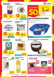 Folleto Alcampo Página 9: Torremilano queso de oveja viejo leche cruda €1,89, Philadelphia queso natural €1,10