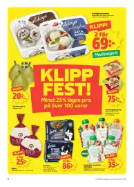 Coop Nära reklamblad vecka 38 Sida 6: Njalla Polarbröd €25,00, Anglamark smoothie €35,00