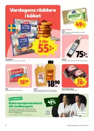 Coop Nära reklamblad vecka 38 Sida 8: Pilhells skivad blodpudding €28,00, Fontana olivolja €75,00