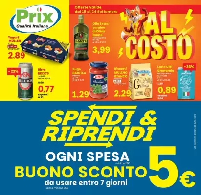 Volantino Prix Quality (valido fino al 24-09)