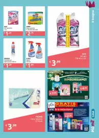 Volantino Smoll Pagina 13: Carta igienica Piùme €3,99, Ajax spray €1,99