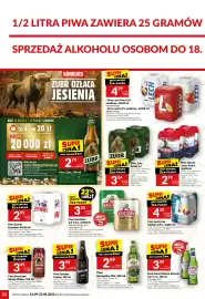 Twój Market gazetka tydzień 38 Strona 24: Piwo Żubr €3,24, Piwo Harnaś Jasne Pełne €2,99
