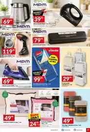 Twój Market gazetka tydzień 38 Strona 27: Suszkarka Universal X-leg €99,99, Parownica MPM €119,99