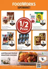Foodworks catalogue week 38 Page 1: Streets Magnum Ice Cream €6,00, Red Rock Deli Potato Chips €3,00