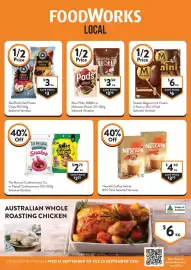 Foodworks catalogue week 38 Page 1: Streets Magnum Ice Cream €6,00, Red Rock Deli Potato Chips €3,00