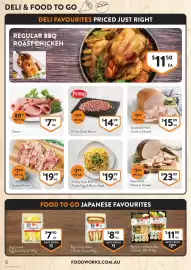 Foodworks catalogue week 38 Page 12: Soccerball Ham €15,99, Roast Pork Sliced or Shaved €23,99