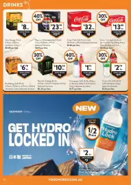 Foodworks catalogue week 38 Page 16: Coca-Cola Soft Drink Cans €32,00, Pepsi or Schweppes Soft Drink €23,70