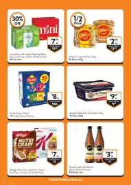 Foodworks catalogue week 38 Page 2: Golden Crumpets 6 Pack €2,40, Coca-Cola or Mt Franklin Sparkling Water Mini Cans €7,70