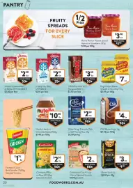 Foodworks catalogue week 38 Page 20: White Wings Premium Plain Flour €2,50, Nutella Hazelnut Chocolate Spread €10,50