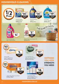 Foodworks catalogue week 38 Page 32: Kleenex 3Ply Facial Tissue €3,00, Handee Ultra Paper Towel €3,50