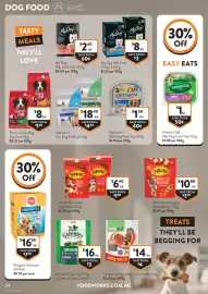 Foodworks catalogue week 38 Page 34: My Dog Wet Food €8,00, Optimum Dry Dog Food €18,40