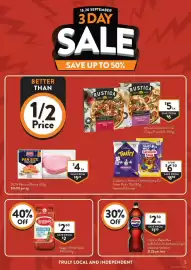Foodworks catalogue week 38 Page 5: Pre-Packed Brushed Potatoes €3,99, Blueberries €3,49