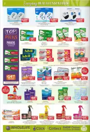 WHOLELIFE catalogue Page 2: Infinity Queen Women's Pain Relief Cream or Spray €16,49