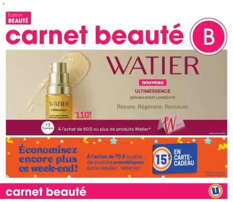 Uniprix flyer (valid until 23-09)