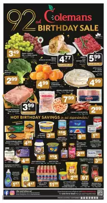 Colemans flyer (valid until 23-09)