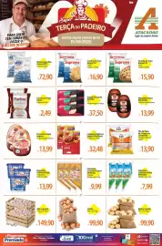 Folheto Atacadão Página 1: Seara - mortadela defumada €13,99, Queijo mussarela €37,50