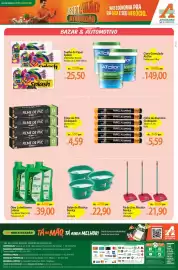 Folheto Atacadão semana 38 Página 12: Pá de Lixo Plástica Noviça €21,90, Balde de Plástico Noviça €22,90