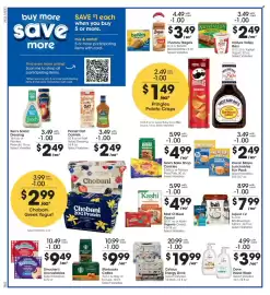 Kroger weekly ad week 38 Page 3: Planet Oat Oatmilk or Kraft Salad Dressing €2,49, Tate's Bake Shop Cookies €4,99