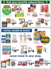 Kroger weekly ad week 38 Page 7: Simple Truth Sparkling Water €12,00, Amylu Chicken Sausage or Meatballs €5,00