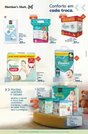Folheto Sam's Club Página 3: Member's mark - algodão quadrado baby €22,89, Baby - fralda €175,89