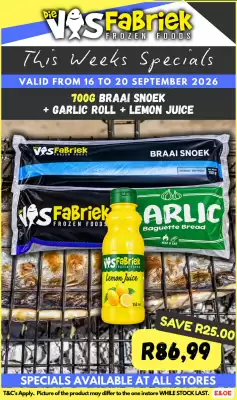 Die Visfabriek catalogue (valid until 20-09)