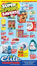 Elite Cash & Carry catalogue week 38 Page 1: LUX Soap Assorted €12,99, SnowSoft Luxury Toilet Rolls €89,99